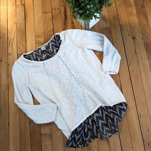🌿 Lucky Brand Ikat Sweater 🌿